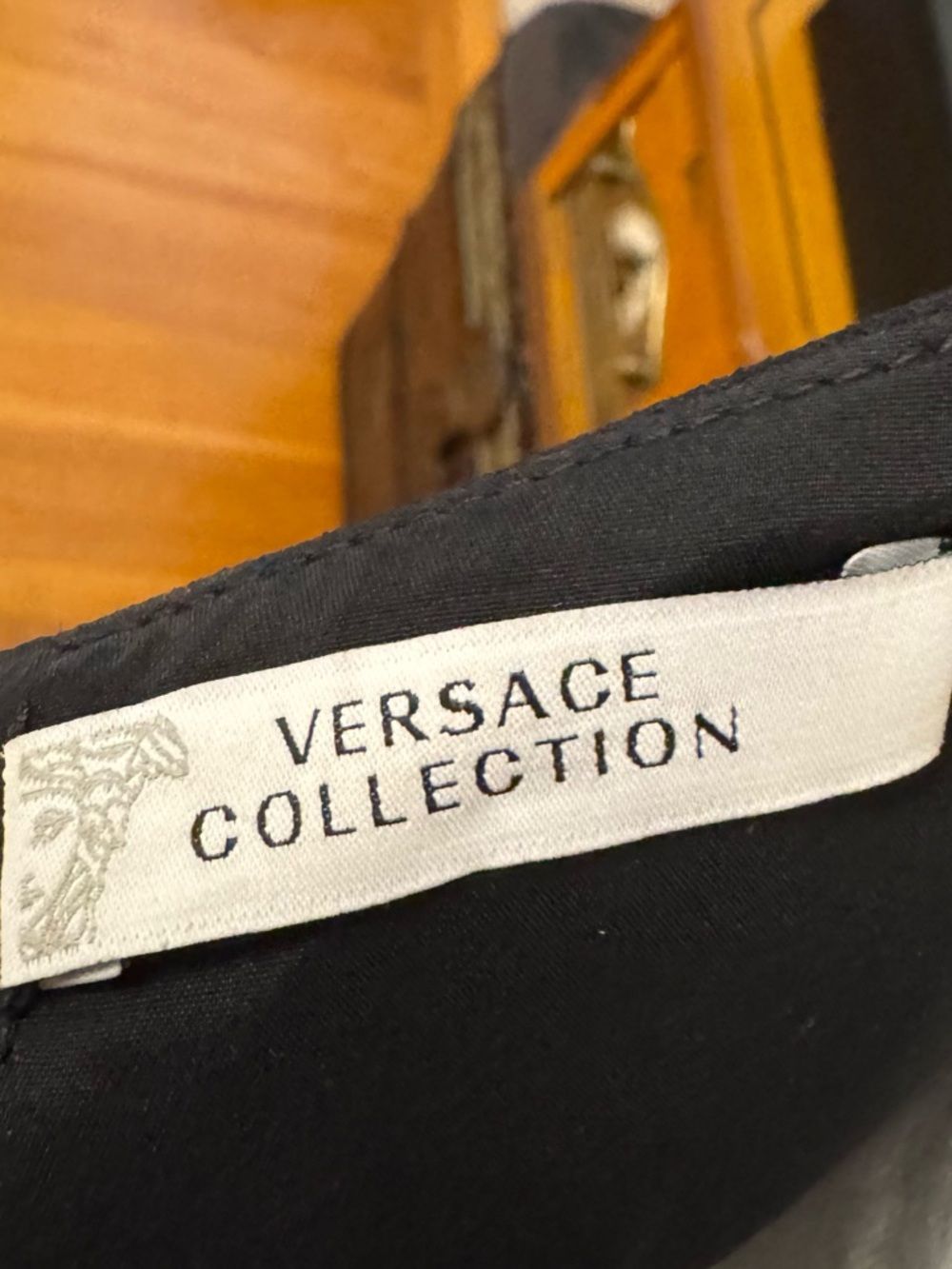 Versace Collection Halter Medusa Dress in Excellent Condition - Picture 9 of 11
